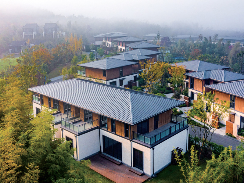 Resort de estructura de madera Changzhou Hantian