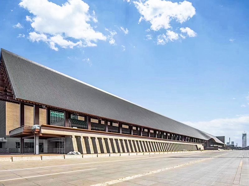 Centro internacional de conferencias sobre estructuras de madera Vanke Tianfu