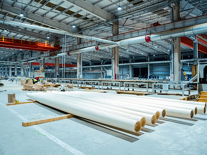 Madera Laminada Encolada Cilíndrica