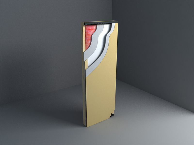 Material de pared SPF para paredes exteriores